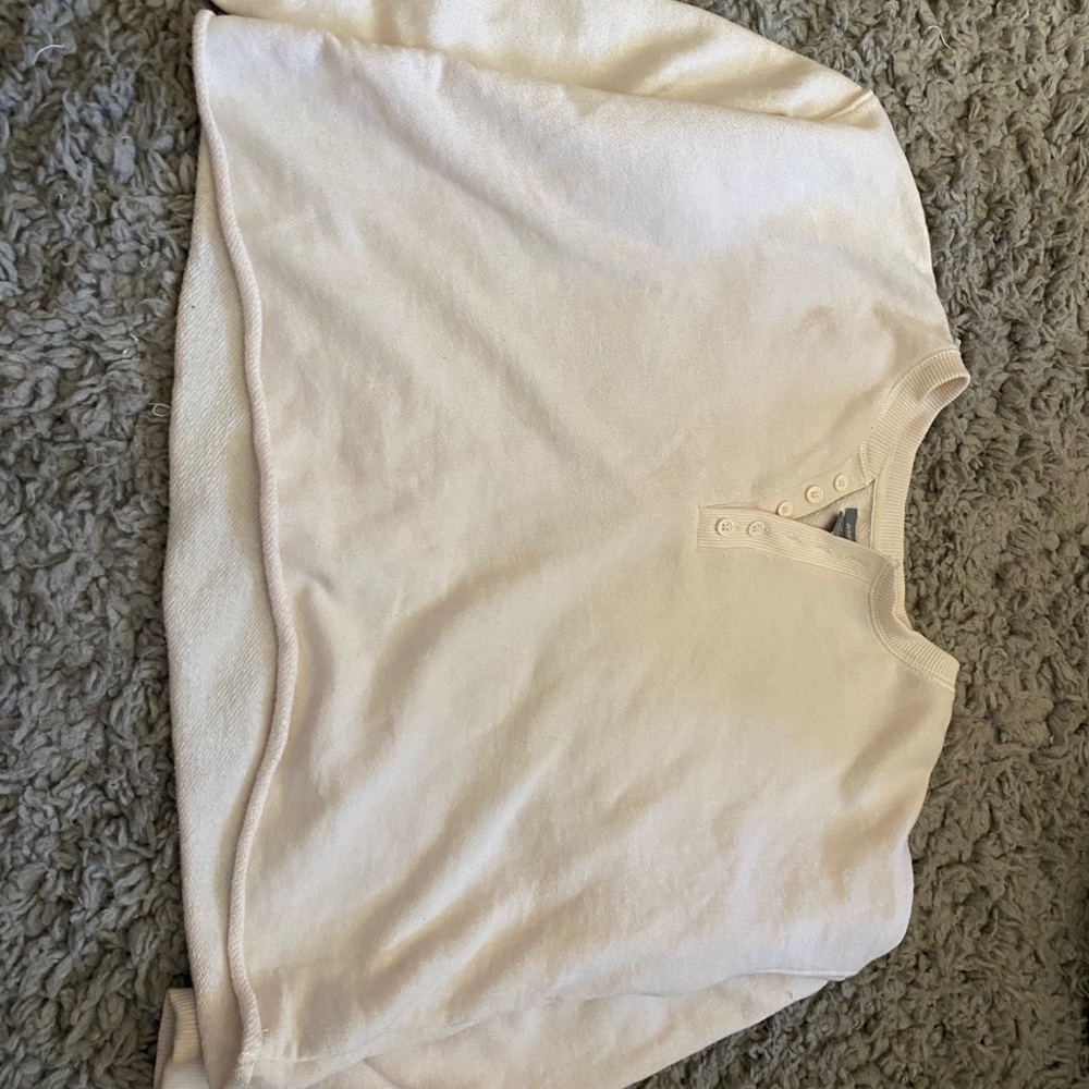 Cream crewneck